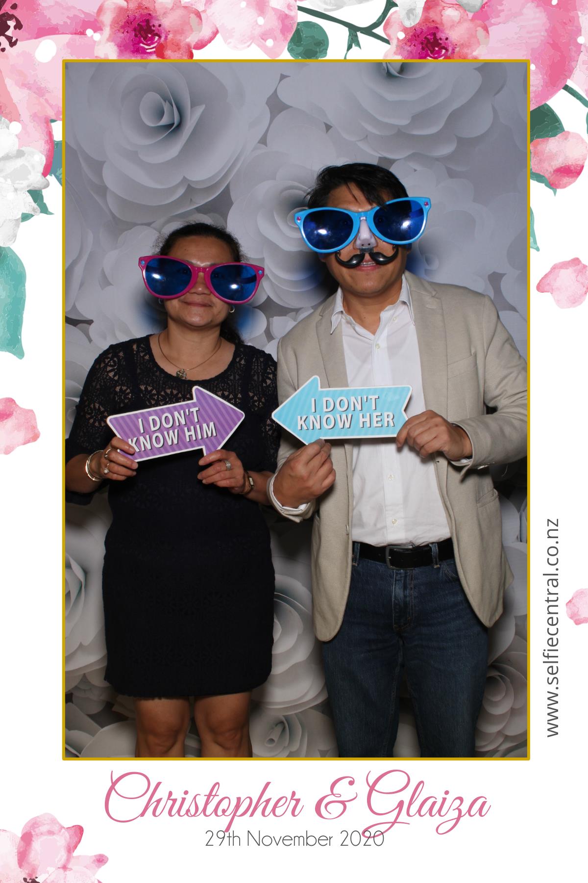 Christopher and Glaiza's Wedding | View more photos from the event at gallery.photobooth.co.nz/u/SelfieCentral/Christopher-and-Glaizas-Wedding